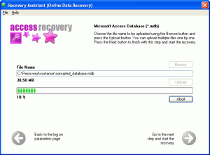 Access Database Recovery Assistant software